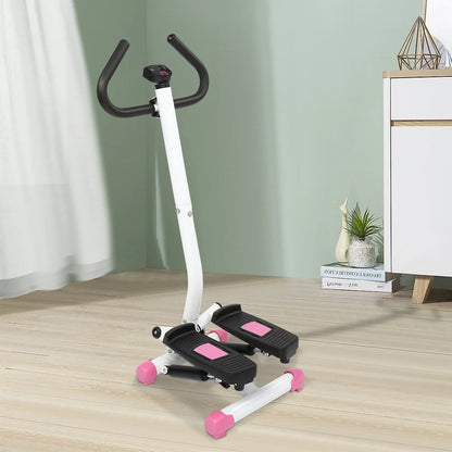 Mini Paso Aeróbico, Máquina De Fitness Con Asa, Rosa